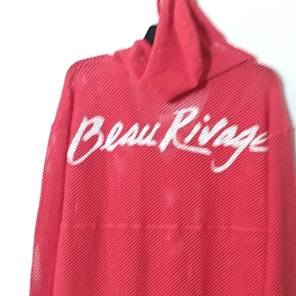 BEAU RIVAGE HOODED BEACH DRESS SWIMSUIT COVER SIZE SMALL NWT - Picture 8 of 12